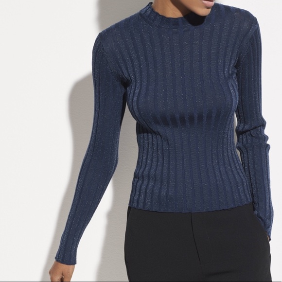 Vince Sweaters - Vince Ribbed Wool Pullover Sweater
